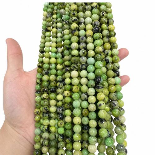 Jade Perlen, Australien Jade, rund, DIY & verschiedene Größen vorhanden, verkauft per ca. 38 cm Strang