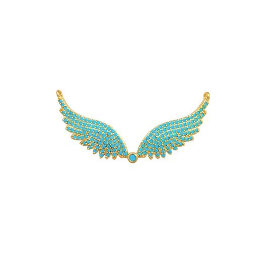 Befestigter Zirkonia Messing Anhänger, plattiert, DIY & verschiedene Stile für Wahl & Micro pave Zirkonia, pendent size 13-52mm, verkauft von PC