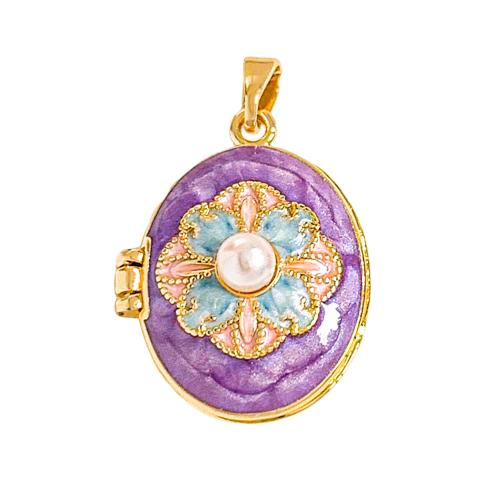 Cubic Zirconia Micro Pave Brass Pendants, with Plastic Pearl, plated, DIY & different styles for choice & micro pave cubic zirconia & enamel, pendent size 18-25mm, Sold By PC
