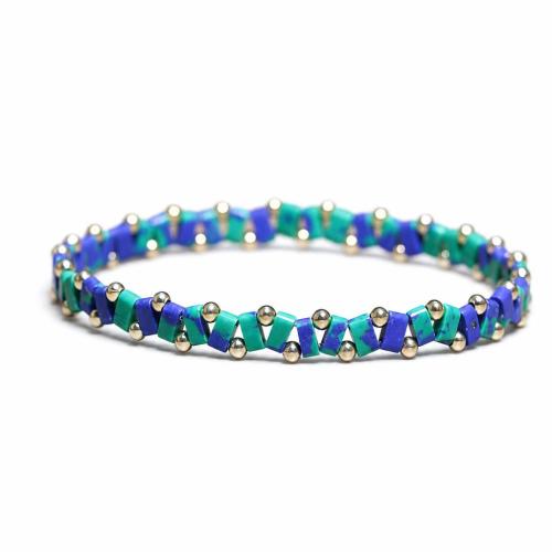 Gemstone Bracelet, handmade, different materials for choice & Unisex, Length:Approx 19 cm, Sold By PC