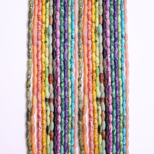 Turquoise Beads, DIY, more colors for choice, 5x12mm, Sold Per Approx 38 cm Strand