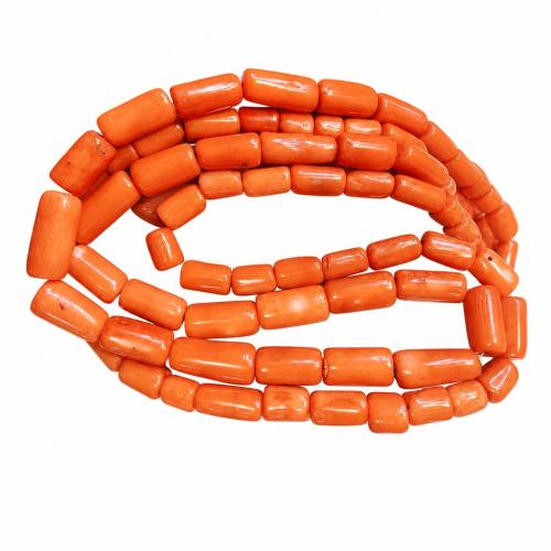 Sea Bamboo Coral Beads, DIY, beads size 8-10*10-21mm, Sold Per Approx 80 cm Strand