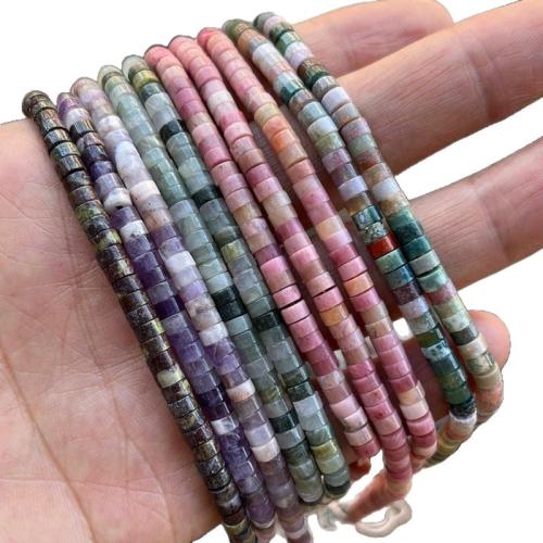 Gemstone Jewelry Beads, DIY, more colors for choice, 2x4mm, Sold Per Approx 38 cm Strand