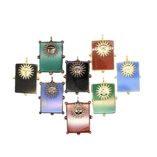 Achat Schmuck Anhänger, plattiert, DIY, keine, 52x31x5mm, verkauft von PC