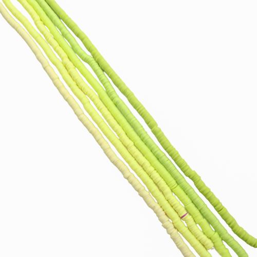 Polymer Clay Beads, DIY, more colors for choice, 390x5x5mm, 50Strands/Lot, Sold By Lot