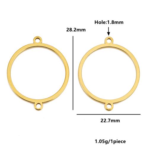 Stainless Steel Connector, 304 Stainless Steel, Vacuum Ion Plating, DIY & different styles for choice, Sold By PC
