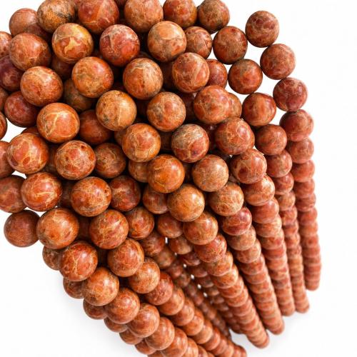 herbe corail goutte, Rond, poli, DIY & normes différentes pour le choix, orange, Vendu par Environ 40 cm brin
