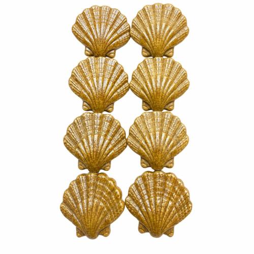 Porcelain Jewelry Beads, Shell, DIY, more colors for choice, 27x29mm, Sold By PC