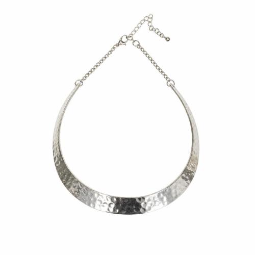 Brass Necklace, with 5cm extender chain, plated, fashion jewelry & for woman, width 2cm, Length:Approx 48 cm, Sold By PC