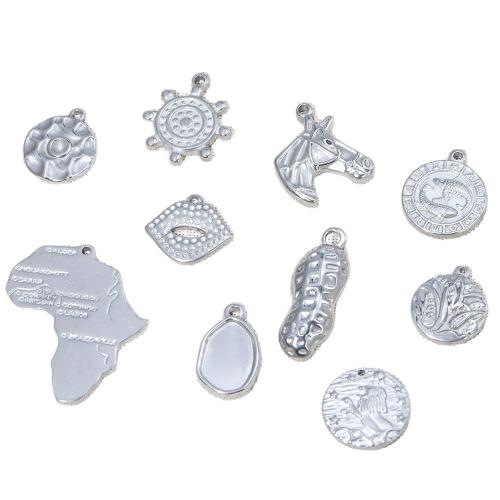 Stainless Steel Pendants, 304 Stainless Steel, DIY & different styles for choice, Sold By PC