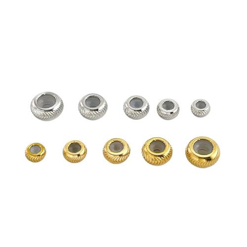 Stainless Steel Spacer Beads, 304 Stainless Steel, plated, DIY & different size for choice, more colors for choice, Sold By PC