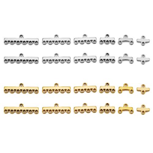 Edelstahl Schmuckverbinder, 304 Edelstahl, DIY & verschiedene Stile für Wahl & Multi-Schleifen, verkauft von PC