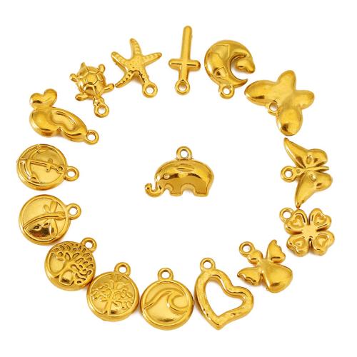 Edelstahl Schmuck Anhänger, 304 Edelstahl, DIY & verschiedene Stile für Wahl, verkauft von PC