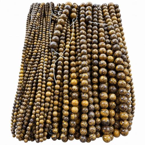 Natural Jade Beads, Lighter Imperial Jade, Round, DIY & different size for choice, Sold Per Approx 38 cm Strand