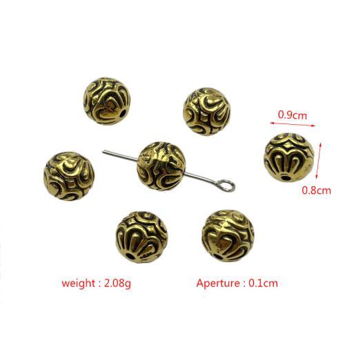 Tibetan Style Spacer Beads, plated, DIY, more colors for choice, 500G/Bag, Sold By Bag