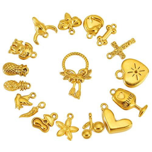 Stainless Steel Pendants, 304 Stainless Steel, Vacuum Ion Plating, DIY & different styles for choice, Sold By PC
