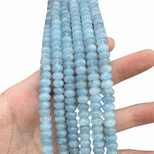 Perles bijoux en pierres gemmes, pierre gemme, naturel & DIY, plus de couleurs à choisir, 5x8mm, Vendu par Environ 38 cm brin