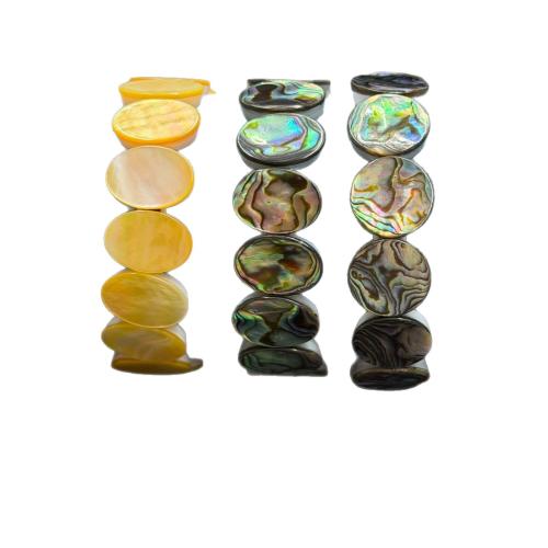 Nácar Pulsera, Tallado, unisexo & diferentes estilos para la opción, longitud:aproximado 7 Inch, Vendido por UD