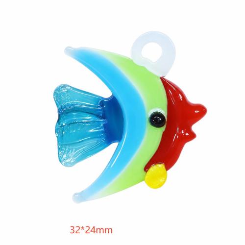 Mode Lampwork Anhänger, DIY & verschiedene Stile für Wahl, verkauft von PC