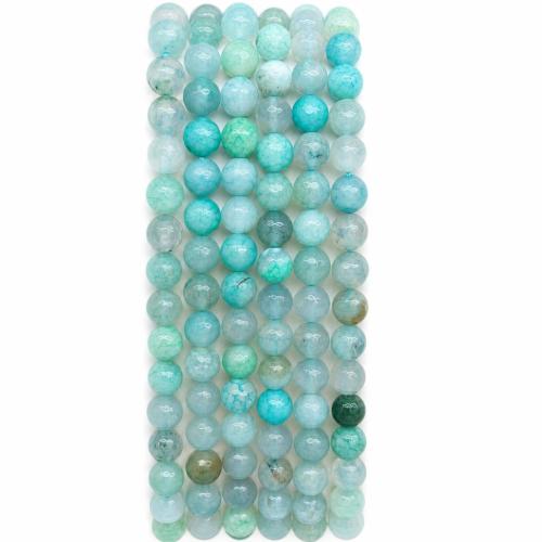 Agate Jewelry Beads, DIY & faceted, more colors for choice, Sold Per Approx 38 cm Strand