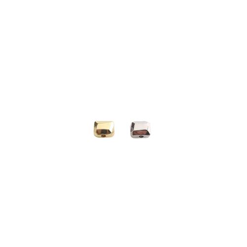 Brass Spacer Beads, plated, DIY, more colors for choice, 10x12x7mm, Sold By PC