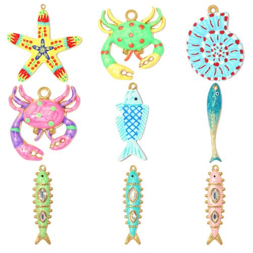 Stainless Steel Animal Pendants, 304 Stainless Steel, with Glass Stone, plated, DIY & different styles for choice & enamel, 3PCs/Bag, Sold By Bag