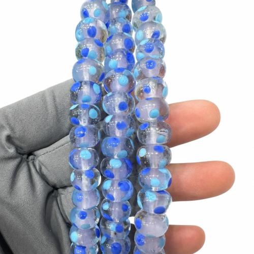 Lampwork Beads, DIY, more colors for choice, 12x8mm, Sold By PC