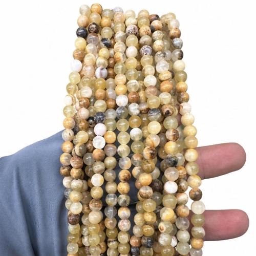 Gemstone Jewelry Beads, Round, DIY & different size for choice, Grade B, Sold Per Approx 38 cm Strand