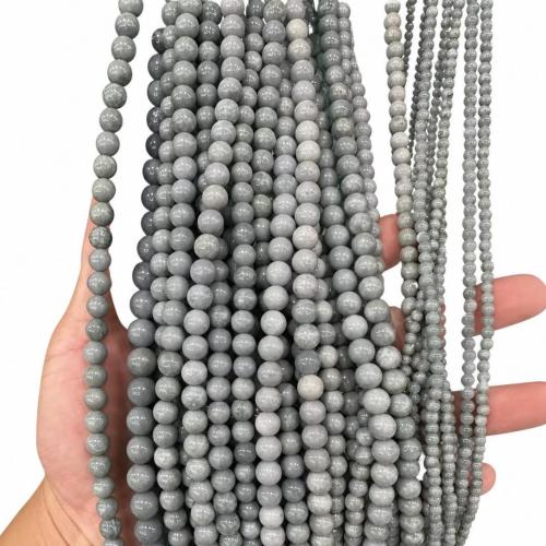 Natural Jadeite Beads, Round, DIY & different size for choice, Sold Per Approx 38 cm Strand