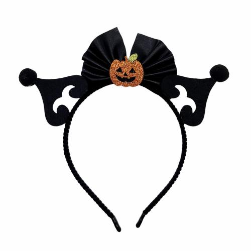paño Banda de pelo, hecho a mano, Diseño de Halloween & unisexo, más colores para la opción, 205x190mm, Vendido por UD