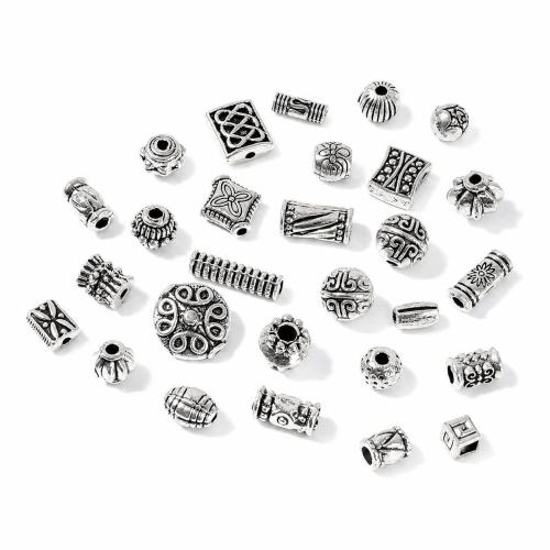 Tibetan Style Spacer Beads, plated, vintage & DIY & different styles for choice, 500G/Bag, Sold By Bag