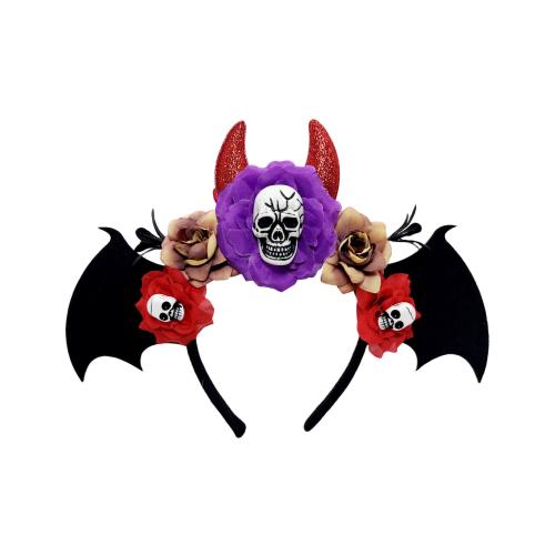 Cloth Hair Band, Bat, handmade, Halloween Design & for woman, more colors for choice, 200x290mm, Sold By PC