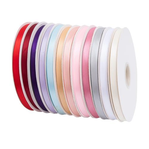 Polyester Ribbon, DIY, more colors for choice, 10mm, 100Yards/Spool, Sold By Spool
