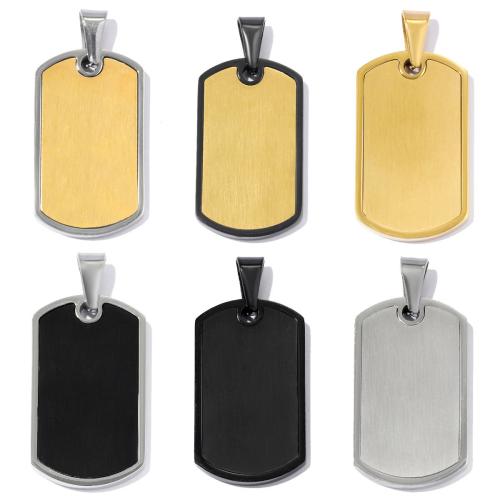 Pendentifs en titane, Acier titane, Placage, DIY & styles différents pour le choix, plus de couleurs à choisir, 3PC/sac, Vendu par sac