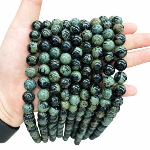 Gemstone Jewelry Beads, Kambaba Jasper, Round, DIY & different size for choice, Sold Per Approx 38 cm Strand