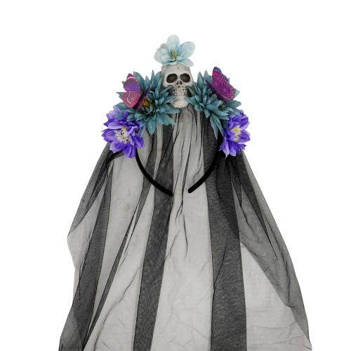 Stoff Haarband, Blume, handgemacht, Design für Halloween & für Frau, keine, verkauft von PC