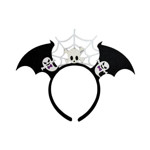 Cloth Hair Band, Bat, handmade, Halloween Design & for woman, more colors for choice, 210x270mm, Sold By PC