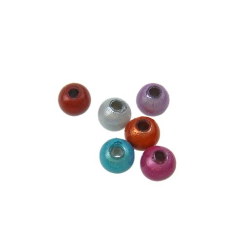 Miracle Acrylic Beads, Round, DIY & different size for choice, mixed colors, 500G/Bag, Sold By Bag