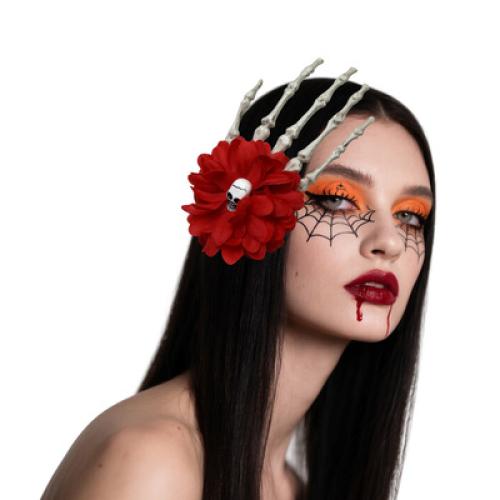Plástico Pinza de pico, con paño, Mano, hecho a mano, Diseño de Halloween & para mujer, más colores para la opción, 180x90mm, Vendido por UD