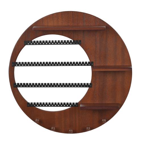 Multi Purpose Display, Wood, with Tibetan Style, Wall Hanging & hollow, 355x355x35mm, Sold By PC