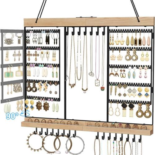 Iron Multi Purpose Jewelry Display, stoving varnish, hanging, Sold By PC