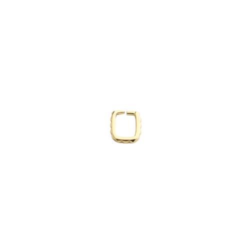 Bélière pince en laiton, Placage de couleur d'or, DIY, 10x9x2mm, Vendu par PC