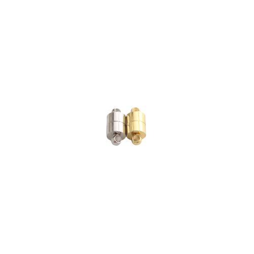Fermoir magnétique en laiton, Placage, DIY, plus de couleurs à choisir, 13x6x6mm, Vendu par PC