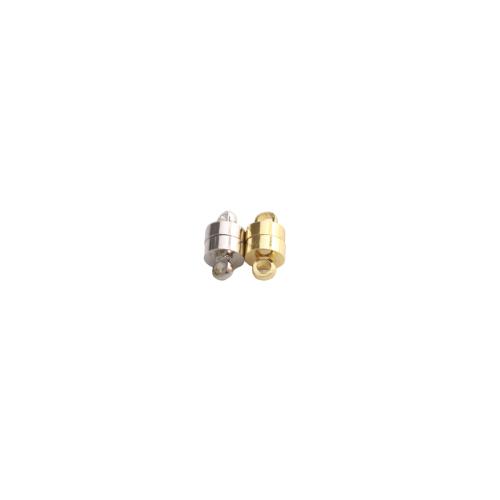 Fermoir magnétique en laiton, Placage, DIY, plus de couleurs à choisir, 12x6x6mm, Vendu par PC