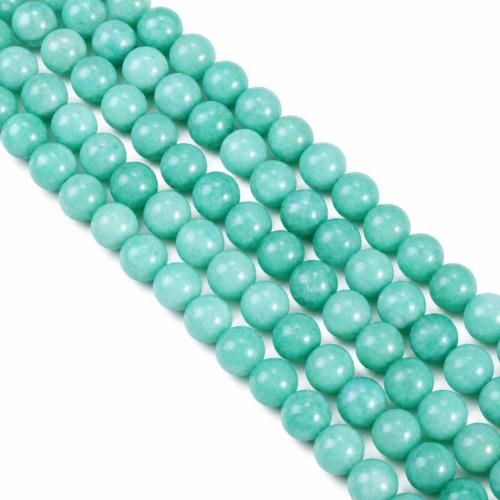 Calcédoine violette, Calcédoine verte, Rond, poli, DIY & normes différentes pour le choix, Vendu par Environ 38 cm brin