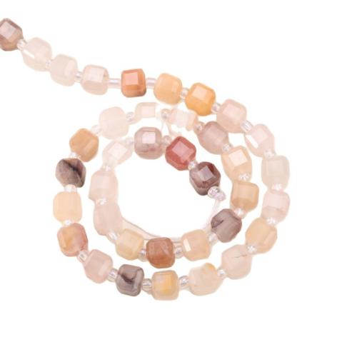 Perles aventurine, aventurine rose, cadre, poli, DIY & normes différentes pour le choix & facettes, Vendu par Environ 38 cm brin