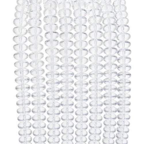 Perles rondes plates en cristal , DIY & normes différentes pour le choix, plus de couleurs à choisir, Vendu par Environ 38 cm brin