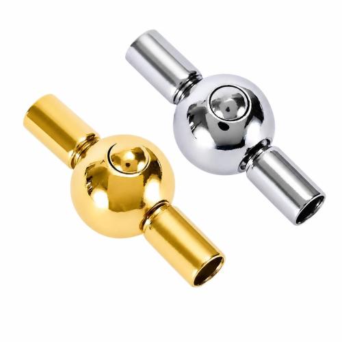 Stainless Steel Bayonet Clasp, 304 Stainless Steel, plated, DIY & different size for choice, more colors for choice, Sold By PC