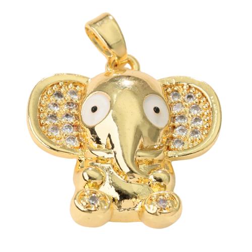 Cubic Zirconia Micro Pave Brass Pendants, plated, DIY & different styles for choice & micro pave cubic zirconia, Sold By PC