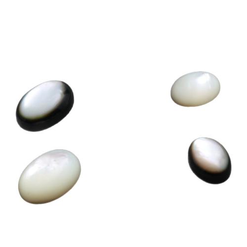 Shell flat back cabochon, Oval, DIY & different size for choice, more colors for choice, Sold By PC